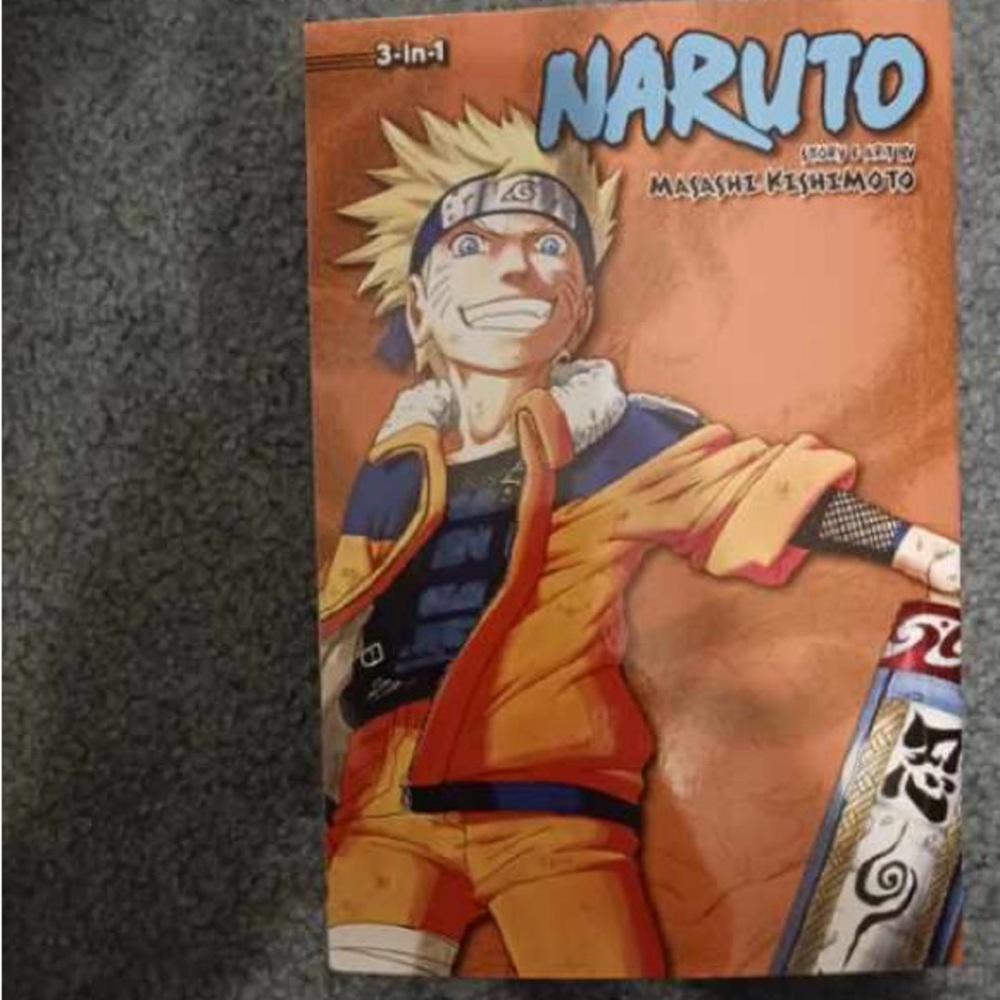 Naruto 3-in-1 Manga Volume